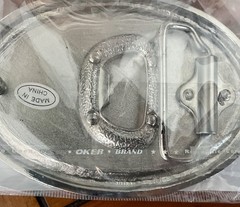 NEW Oker Brand Capricorn Unisex Silvertone Belt Buckle with Bottle Opener