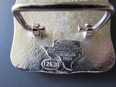 Buckaroo Ball Santa Fe 2000 « Enamel Horses » Belt Buckle