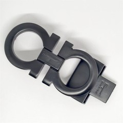 Salvatore Ferragamo Gancini matte black Belt Buckle for 34-35mm belt