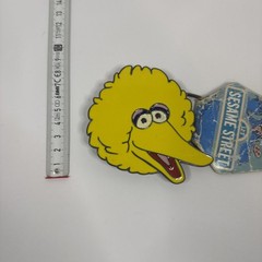 Sesame Street BIG BIRD Metal/Enamel 3 1/2&Prime; Wide BELT BUCKLE