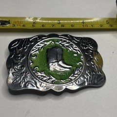 Men’s Belt Buckle – Western Style Cowboy Boots ZZ