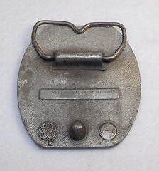 VINTAGE 1976 BERGAMOT BRASS BELT BUCKLE 4 WHEELING MUCH MORE THAN JUST DRIVING