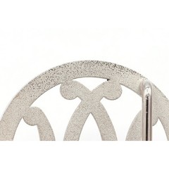 Hermes Belt Buckle Double H Silver Metal