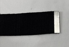 Burton Snowboards Belt Adult Large Black Metal 34-36 W Vintage