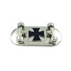 Gothic Cross Skateboard Rock Hip Hop Men Women Fashion Metal Belt Buckle