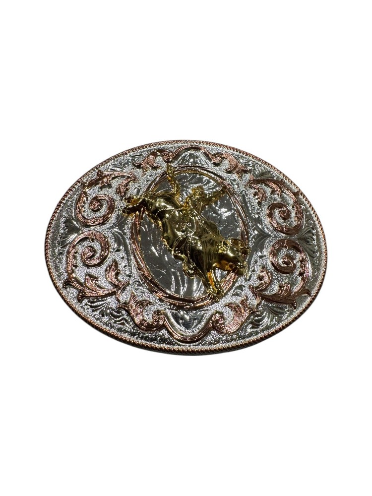 Rodeo Bull Rider Western Cowboy Style buckle Hebilla Vaquera Con Jinete Rodeo