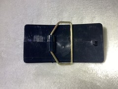 9mm Bullet Belt Buckle. – (BULLETS – NOT INCLUDED) – 9mm fits tightly.