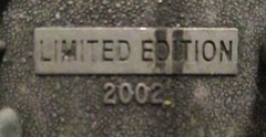 Hy-Capacity HC Humbolt Iowa 2000 Pewter Belt Buckle Limited Ed 72 Scratch Olson
