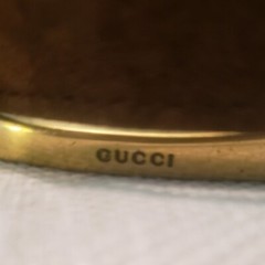 Beautiful Vintage Gucci Brown Suede Leather Belt
