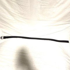 GUCCI Pre-Owned Bamboo Men&rsquo;S Leather Belt Black Silver