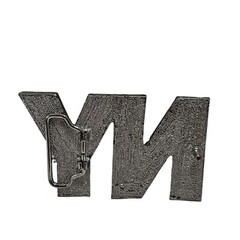 Y2K New York Bedazzled Rhinestone Crystal Belt Buckle Streetwear