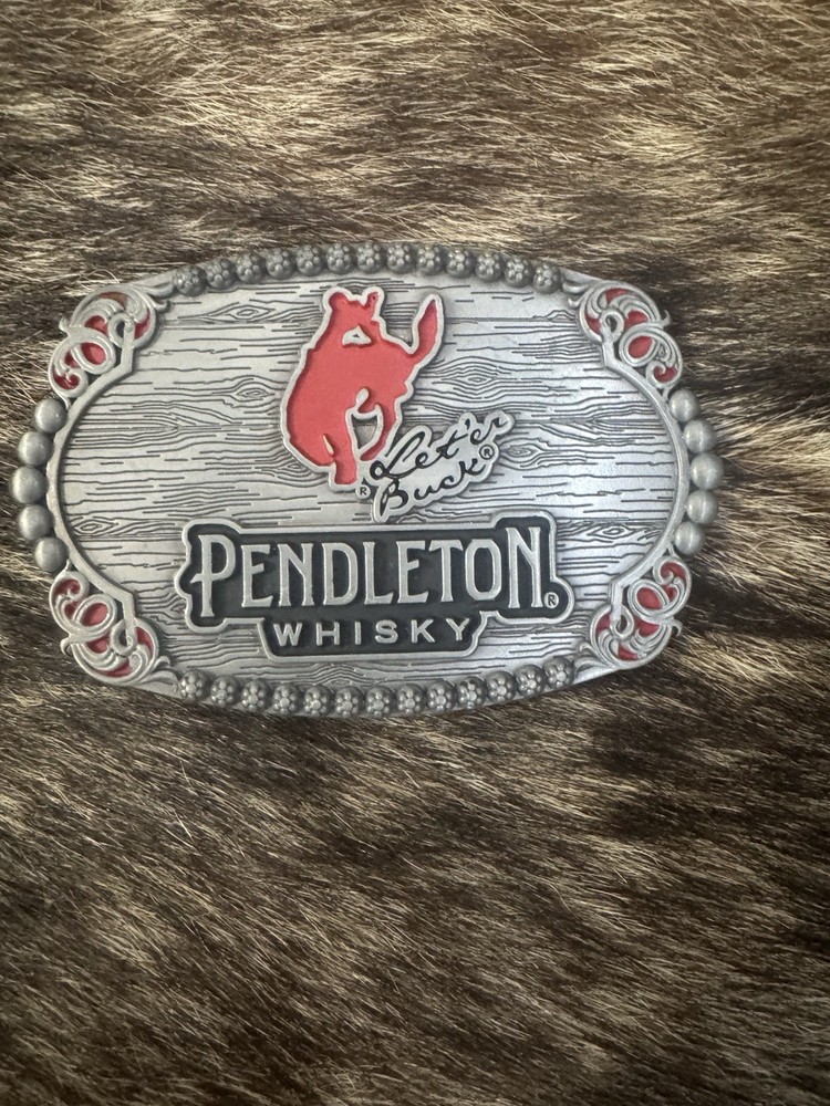 Pendleton Whiskey Let’er Buck Limited Edition Belt Buckle 2023