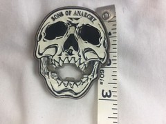 Sons of Anarchy belt buckle AS IS – Missing Metal Loop On Back