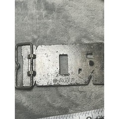 Vintage RON Name Brass Tone Belt Buckle ROYP Personalized Western Retro