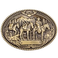 Horse Belt Buckle Western Cowboy Native American Motorcyclist (HRS-11)