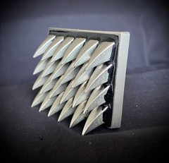 Handmade Claw Belt Buckle Rock Biker Industrial Metal Darren McNeese