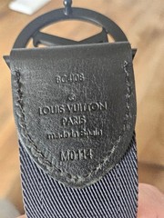 Louis Vuitton Pre-Owned Suntulle Circle 40Mm Monogram Shadow Nylon