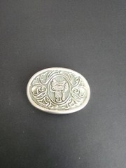 VINTAGE Avon Horse Saddle Western Belt Buckle 80s