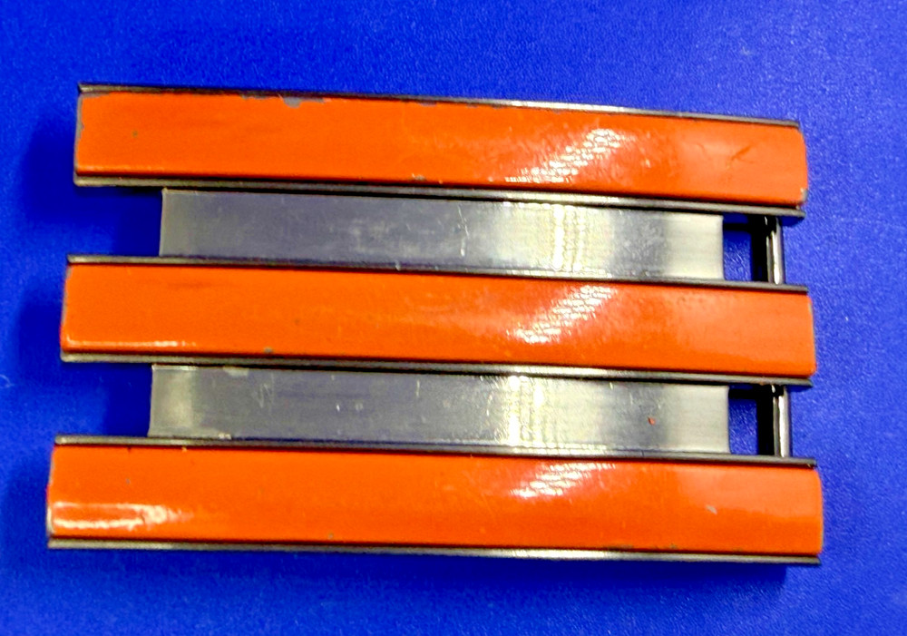 Adidas Golf 3 Stripe Orange & Black Color Trophy Award Style Used Belt Buckle