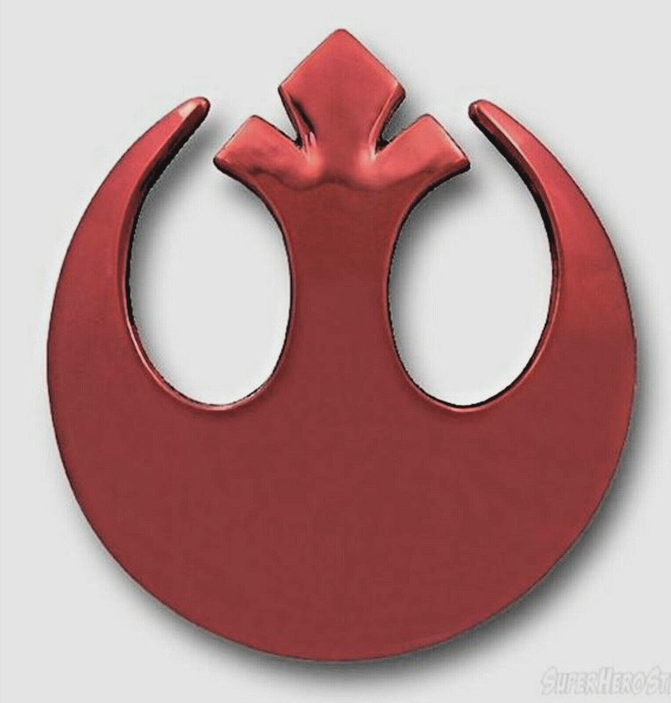 Star Wars Belt Buckle Men Vintage Red Metal Rock Rebel Halloween Costume Cosplay