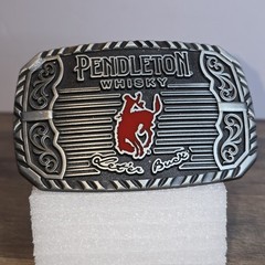 Ltd Edition 2025 Pendleton Whisky Let’r Ride Belt Buckle Montana Silversmith New