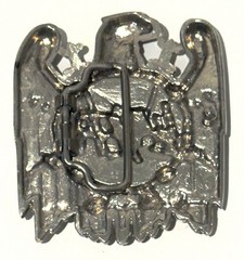 Slayer Belt Buckle Black & White Silver Enamel Metal Belt Buckle