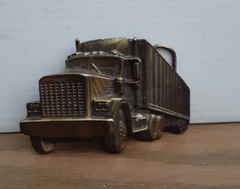 Great American Buckle Freightliner Brass Trucking Trucker 18-Wheeler 240 USA