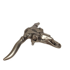 Buckle: Western Longhorn Skull Buckle