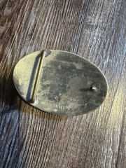 1961-62 Harley Davidson Panhead Belt Buckle German Nickel Silver Bronze Vintage