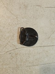 Vintage FREEMASON Metal Round Belt Buckle MASONIC.