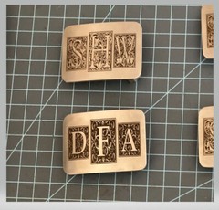Buckle ONLY. Quality item for 1.5&Prime; belt. Perfect for DIY engraving etching!