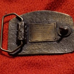 Men&rsquo;s Vintage Coal Mining Illinois Belt Buckle 1882-1982 1981 Fatal-Free LE