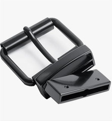 1.5&Prime; (40mm) Reversible Belt Buckle Replacement Belt Buckle Black