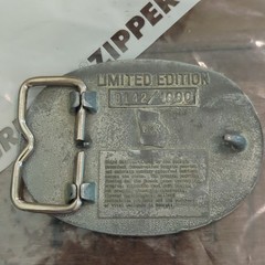 Men&rsquo;s Silver Georgia Waterfowl Conservation 1987 Limited Edition Buckle