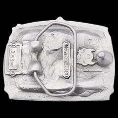 Iron Worker Laborer I-Beam High Rise Construction Belt Buckle