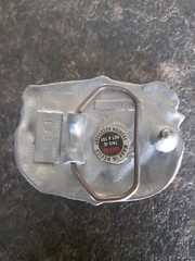 Vintage 1982 Bluegrass Music USA Belt The Great American Buckle Company Buckle