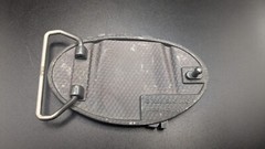 Metal SMC Belt Buckle 2005 Crack Kills Dark Grey Butt Plumber