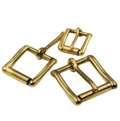 2X Replacement Heavy Duty Solid Brass Roller Belt Buckle Inner Wide 13-38mm