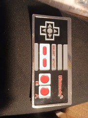 Official Classic Nintendo Brand NES Controller Metal Belt Buckle 2010