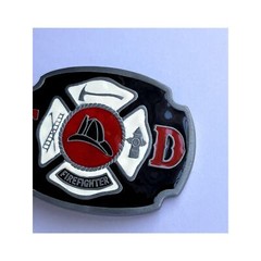 Fire Department FD Firefighter Belt Buckle First Responders NOS