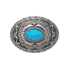 Western Relief Pattern Ethnic Belt Buckle Teenager Rock Vintage Belt Buckle