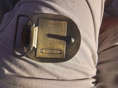 1970s Bull Elephant Savannah Trunk Ivory Tusks Safari Vintage Belt Buckle