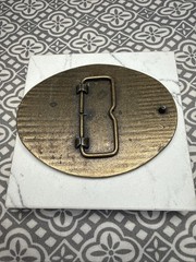 NRA Member Commemorative Brass Belt Buckle, “The Guns Of John Wayne.”