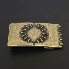 Seams patch belt buckle brass buckle belt removable clasp gs9014m
