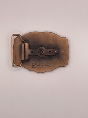 AMBULANCE BELT BUCKLE / TRI-STATE COACH SALES, INC. Mc HENRY, ILLINOIS
