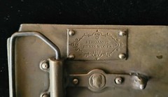 Queen Of The West MISSISSIPPI Belt Buckle Bergamot Brass Work From 1973