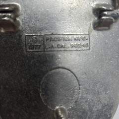 Vintage 1977 Fleetwood Mac Belt Buckle Pacifica Mfg Rumours Rock Band Blue Oval