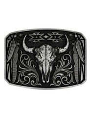 Montana Silversmiths Belt Buckle Adult Legend & Pride Silver A1037S