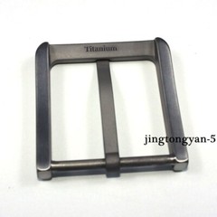 Titanium Belt Buckle Anti-allergic Pin Belt Buckles Fits For 1.5 inches Belt