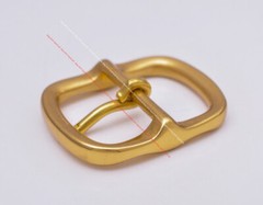 HEAVY DUTY SOLID BRASS LEATHERCRAFTS HARDWARE CENTER BAR BELT BUCKLE REPLACEMENT
